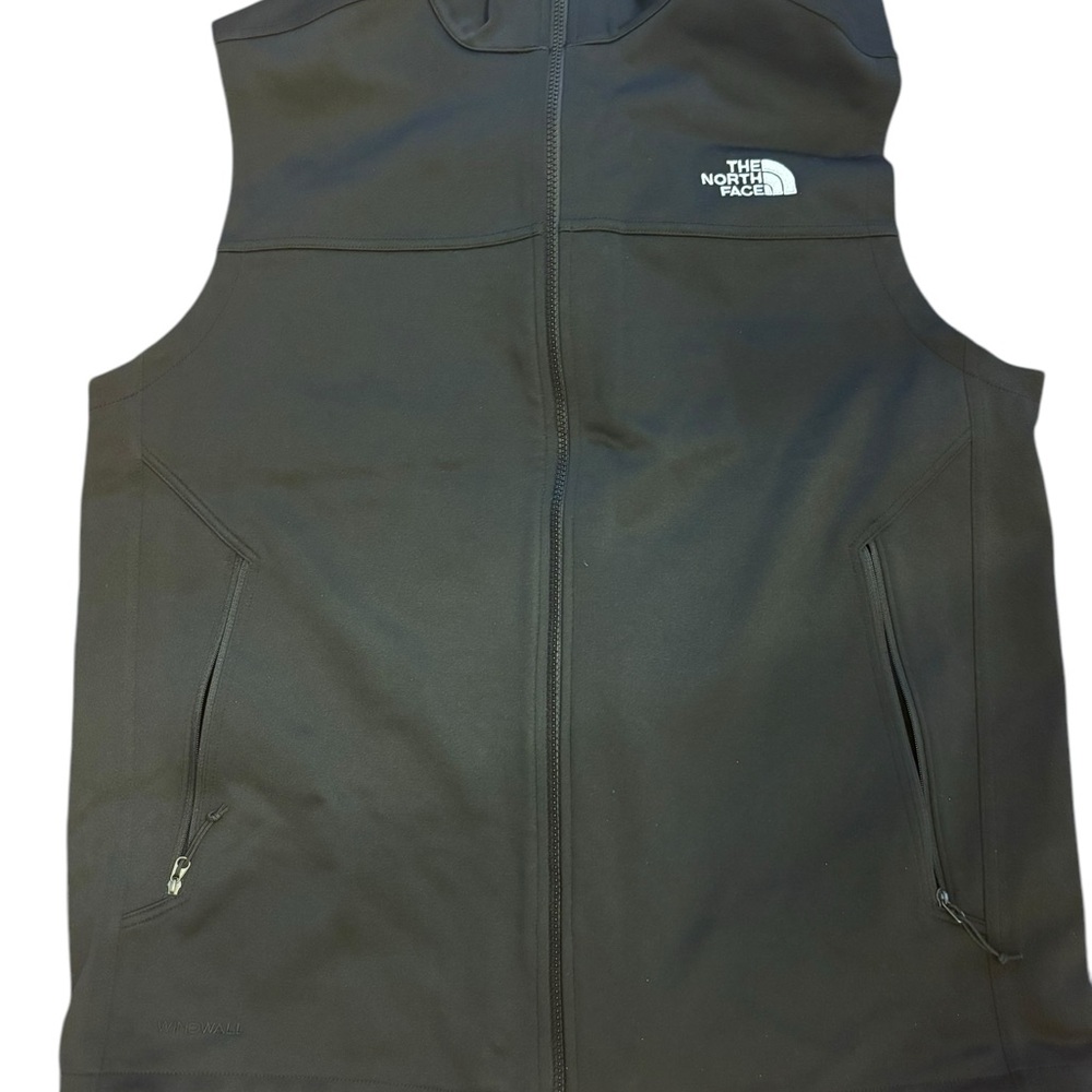 The North Face Black Vest Zip-Up Sleeveless Design